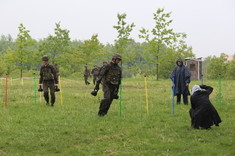 Turniej o puchar dowódcy 3 PBOT z udziałem studentów PRz