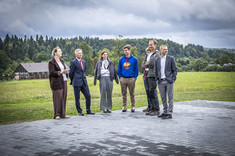 Nowy hangar Akademickiego Ośrodka Szybowcowego w Bezmiechowej
