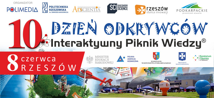 10. Dzień Odkrywców – Interaktywny Piknik Wiedzy. Program wydarzenia